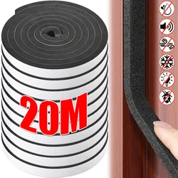 Self-Adhesive Sponge Sealing Strip Window Door Anti-collision Sealing Strips Windproof Sound-Proof Door Gap Sealing Foam Tapes