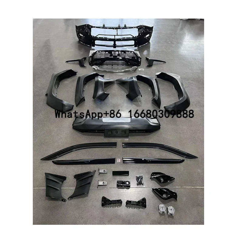 Auto Parts Body Kits for  Hilux Revo Rocco 2016-2020 Upgrade To 2023 Hilux Gr GR Sport Kit