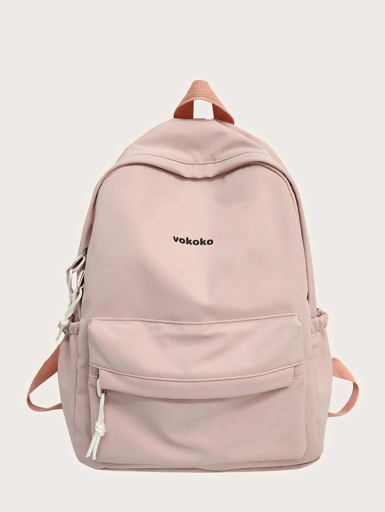

New Fashion Lightweight Nylon Women Backpack With Multiple Pockets & Large Capacity For Student Schoolbag & Computer Double Shou