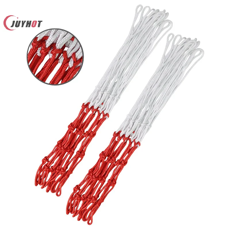 3.5MM Basketball Net All-Weather Basketball Net Dual/Tri-Color Basketball Hoop Net Powered Basketball Hoop Basket Rim Net