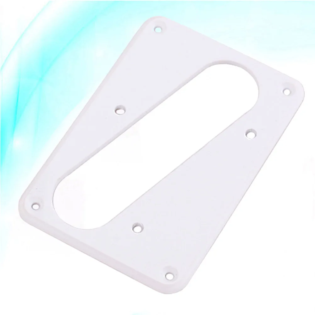 

Single Layer White Guitar Humbucker Frame Pickup Cover Flat Base Pickup Mounting Ring Bridge Replacement Humbucker Frame