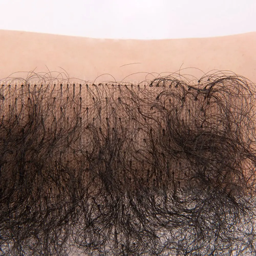 Women Handmade Adding Hair Volume Fake Private Stickers Invisible Stickers Real Effect Fake Pubic Hair Fake Private Hair