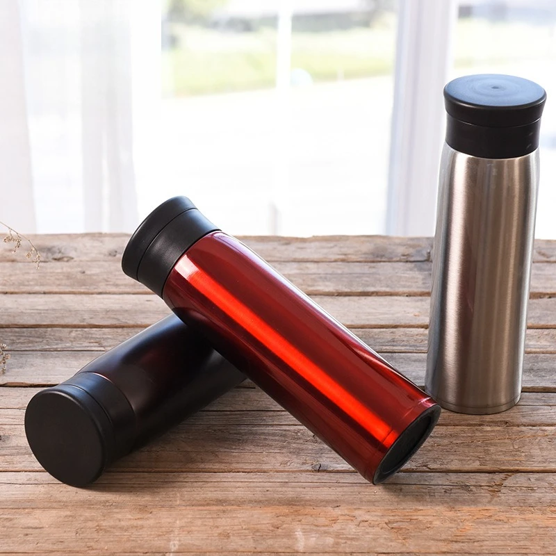 

450/550 мл 304 двухслойный термос из нержавеющей стали, большая емкость, чашка для приготовления чая для мужчин и женщин, спортивная бутылка для воды на открытом воздухе