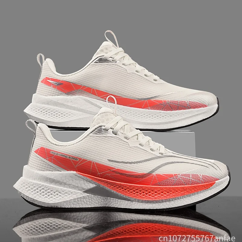 Marathon Running Shoes Speciality Men Sports Carbon Board Breathable Lightweight Women Comfy Athletic Cushion Stability Sneakers