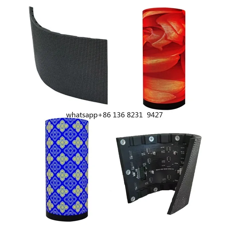 

Outdoor and Indoor Round Circle Led Screen P2 P3 P4 Curved Led Display