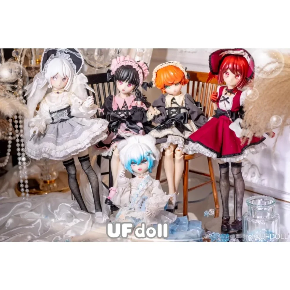 

[Pre-Sale] UFDOLL Drink Plus Series Blind Box BJD Doll 5 Point Movable Action Figure Mystery Box Desktop Ornament Collection Toy