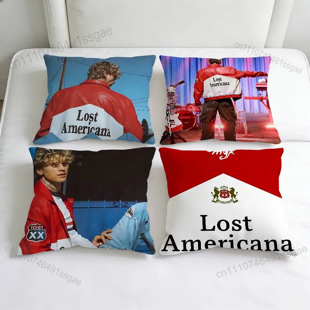 

M-MGK K-Kelly singer Fashion Square Pillow Case Durable Throw Pillow Cover for Sofa Couch Chair