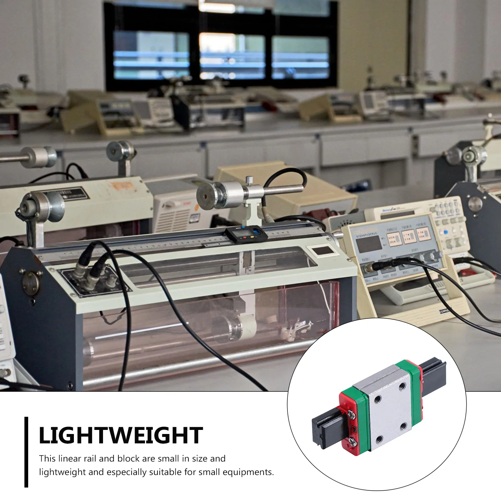 

Mini Linear Guide Rail Block Alloy Slide Unit Low Friction Bearing Motion Carriage Block For