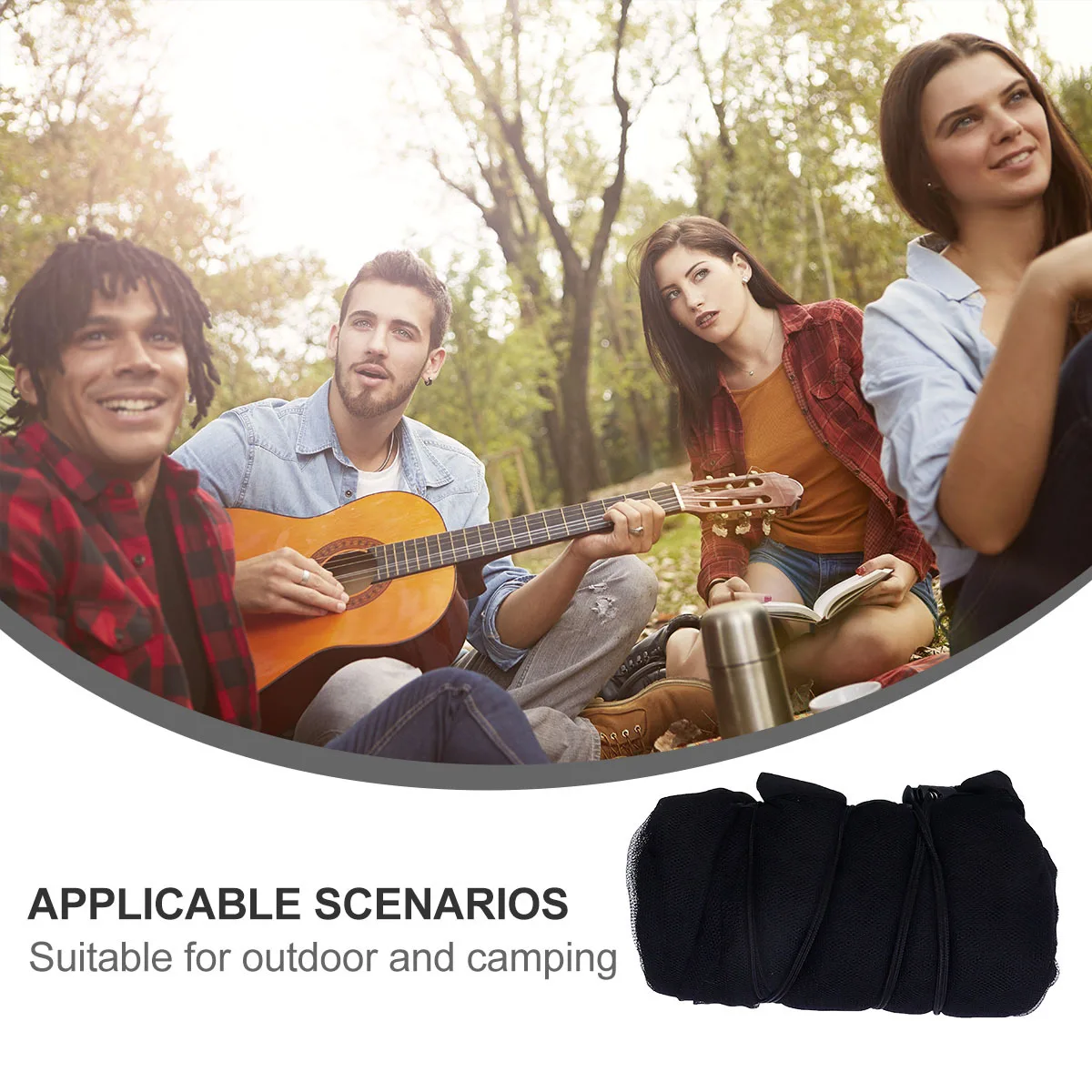 

5Pcs Outdoor Triangle Tent Anti-Mosquito Net Portable Camping Mesh Net Foldable Lightweight Black Outdoor Triangle Tent