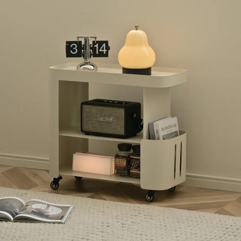 

Cream wind creative sofa side few living room shelves removable side cabinet wrought iron side cabinet black bedside table small