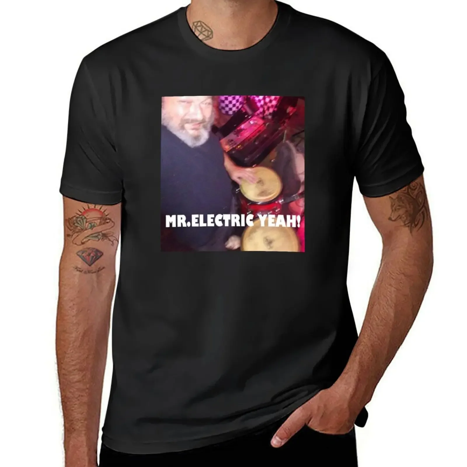 

MR Electric Yeah T-Shirt cheap stuff plain anime clothes mens tall t shirts