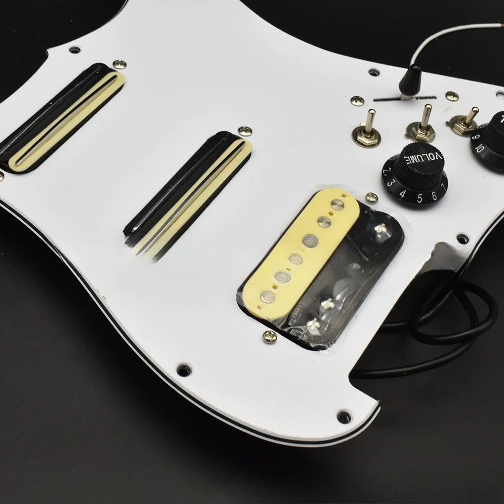 ST Single Single Double Panel Pickup, Small Double Track With Cut Single Electric Guitar Pickup, Musical Instrument Accessories