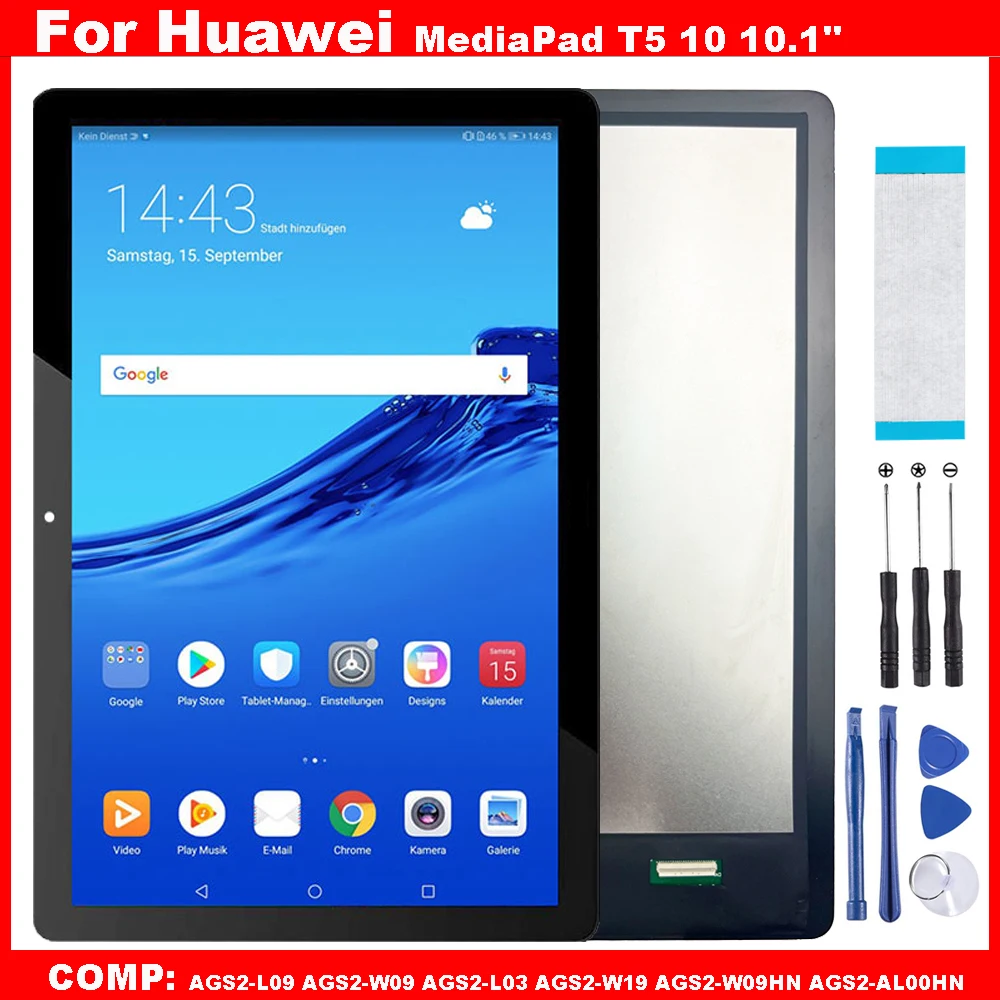 

Сенсорный ЖК-дисплей AAA для Huawei MediaPad T5