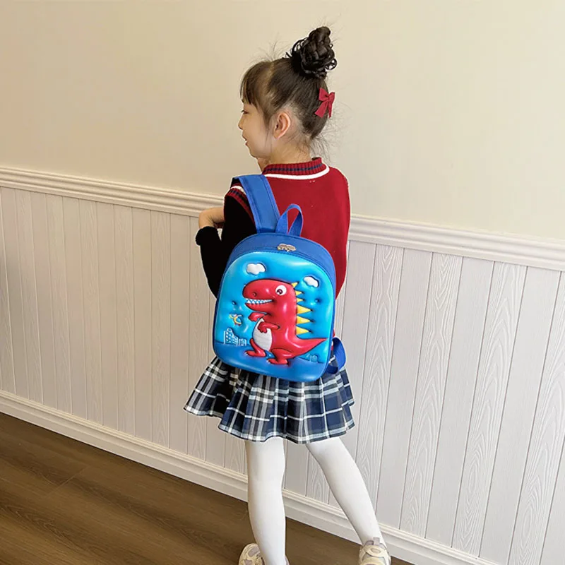 kindergarten backpacks for baby girls Fashion Kids Backpack Cute Cartoon  Small School Bag Boys And Girls Hardshell Bags