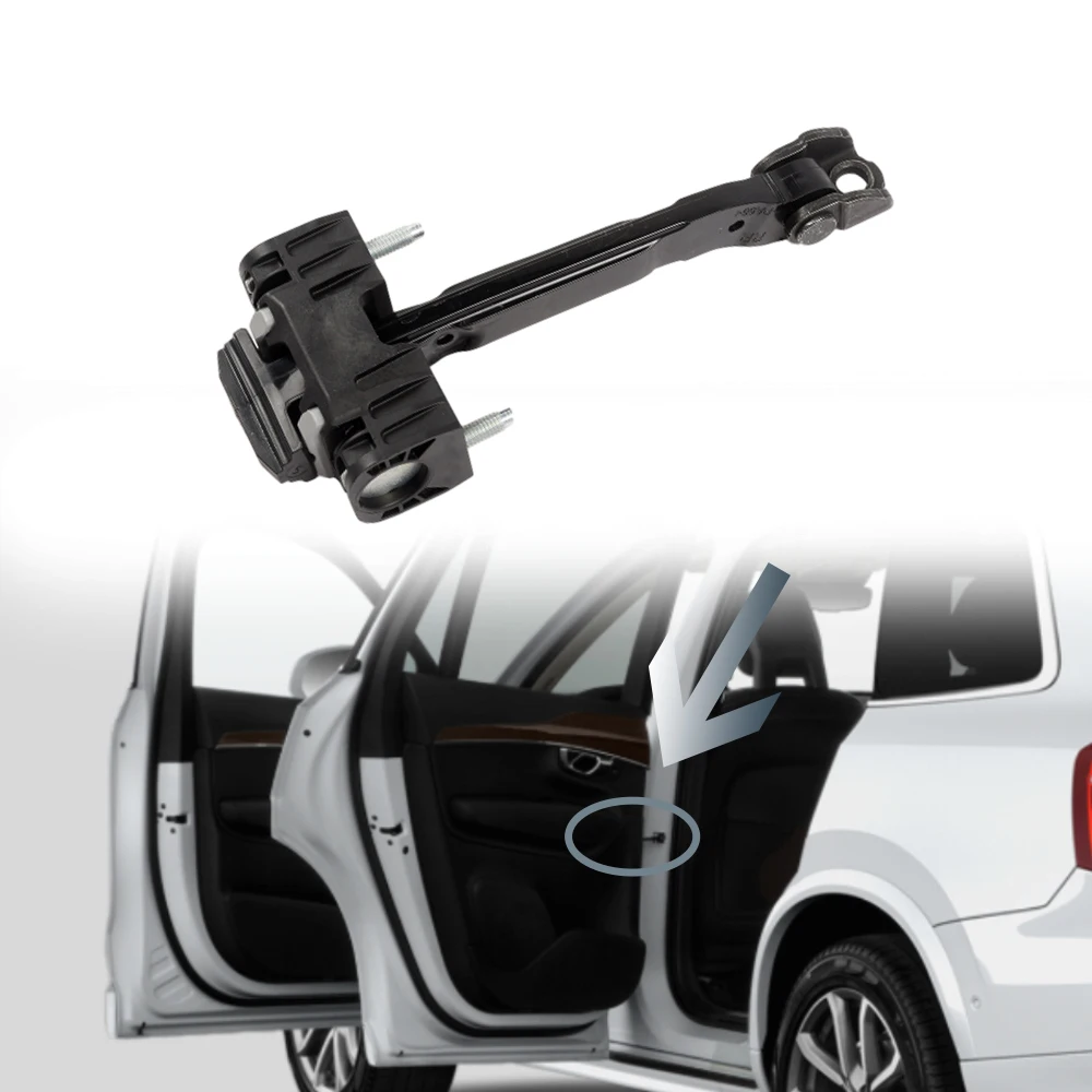 Front/Rear Door Hinge Stop Check Strap Limiter for Volvo XC90 2016 2017 2018 2019 2020-2024 31395137 31395138 Left Hand Driver view 4