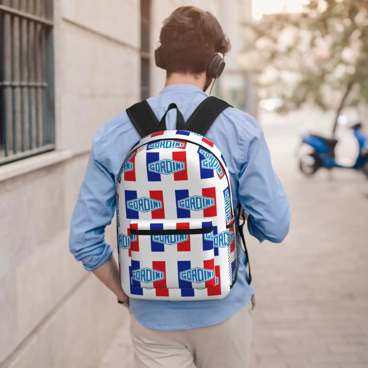 

France Gordini Backpack Student BookBag Children School Bag Laptop Shoulder Bags for Men Women