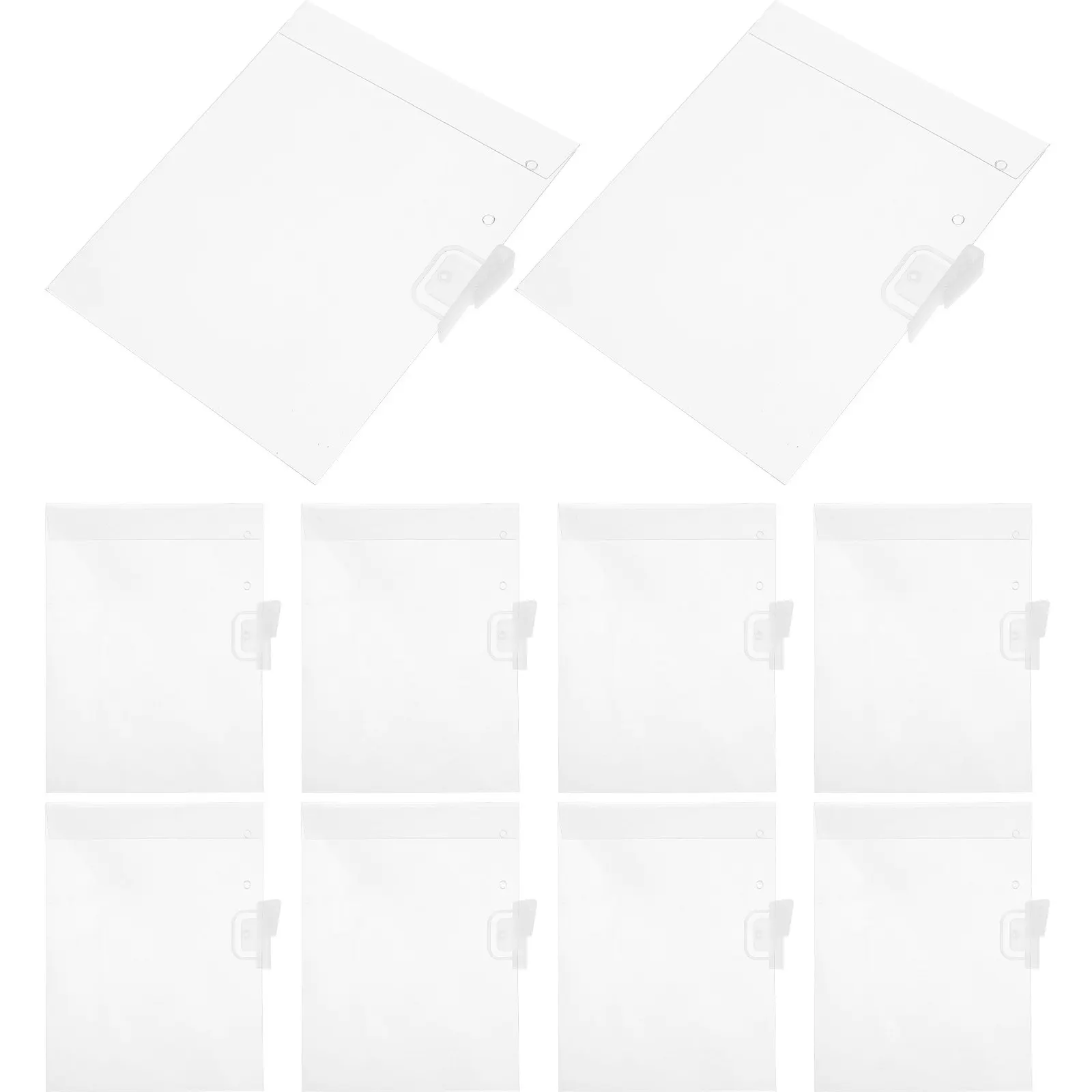 

10Pcs Clear PVC Price Tag Holder for Retail Stores Supermarkets Shopping Malls Wire Shelf Label Display Stand Sign