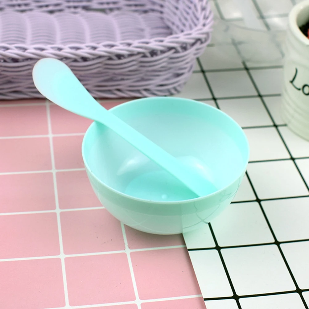 10 Pcs Mixing Bowls Crystal Mud Containers Lightweight Comfortable Space Saving Stacking Green Hard Plastic Craft