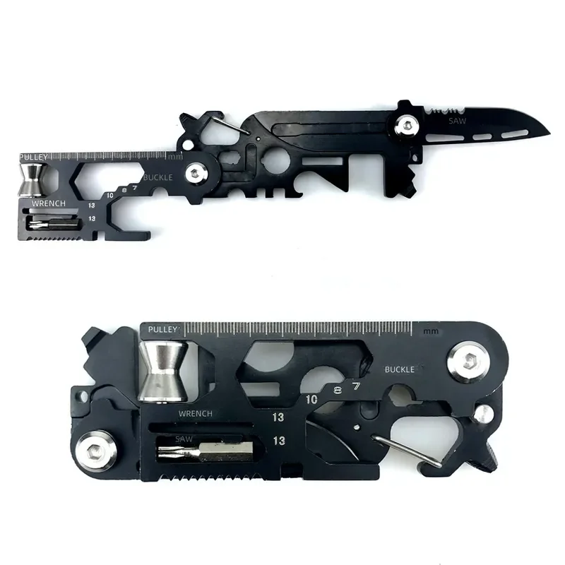 30 in 1 Stainless Steel Folding Multi Tool Outdoor Emergency Vehicle Repair Kit Multi Function Pliers Portable Survival