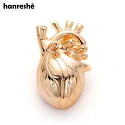 Cute Heart Shape Lapel Pins Metal Brooch Trendy Jewelry as Gift for Doctor/Nurse/ student Medical Pin Badge Women Accessories