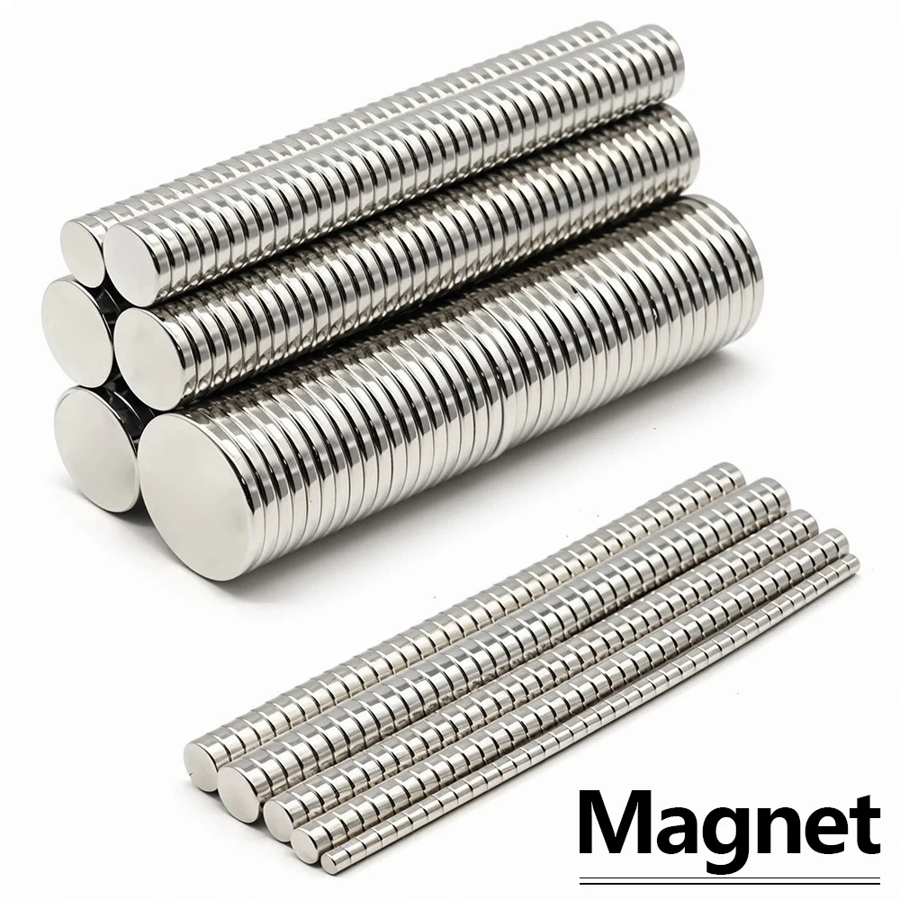 Super Powerful Small Neodymium Magnet Round x3mm N35 NdFeB Strong Permanent Magnetic imanes for Refrigerator Office Magnets