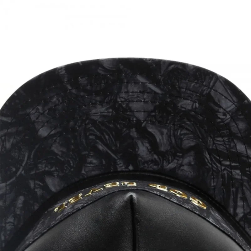 Luxury Brand Leather Baseball Cap for Men Women HipHop Knight Snapback Hat  Kpop Adult Outdoor Casual Designer Gorras Hombre