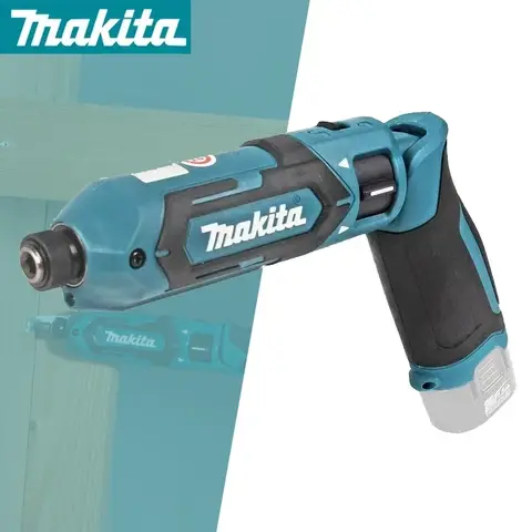 MAKITA 무선 스크루 드라이버, 충전식 자동 다이버 핸드 전기 드릴, 가정용 배치 전동 공구, Makita TD022DZ 용, 7.2V