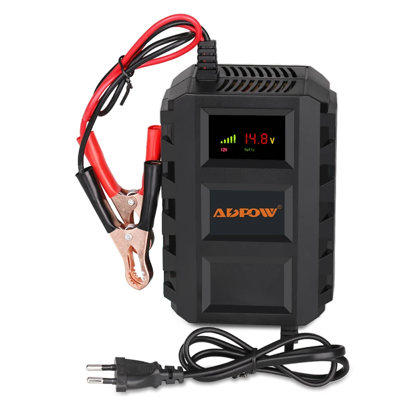 110-240V Intelligent Automobile Car Battery Charger LED Display Car Battery Charger 12V 20A Vehicle Battery Charger