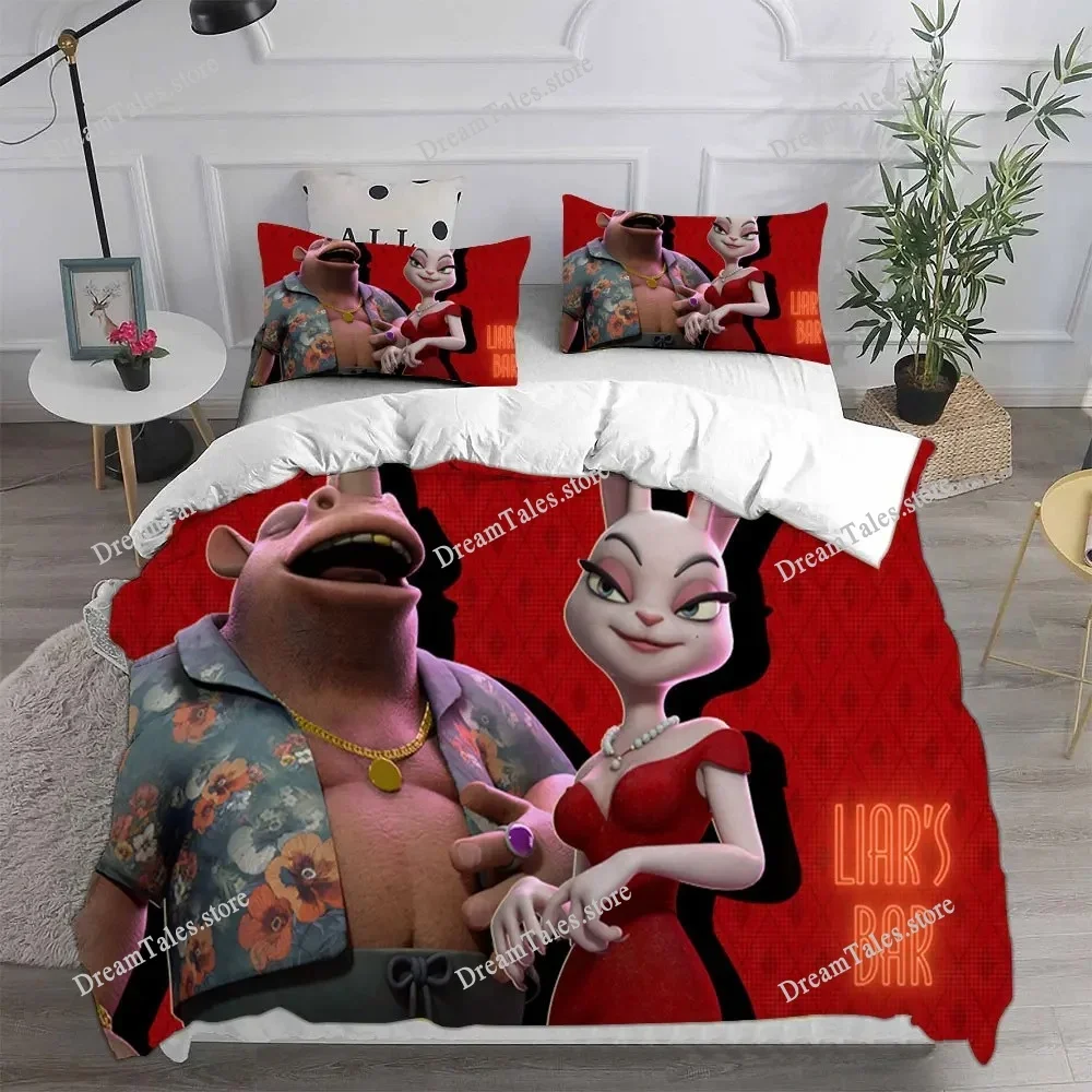 New Game Liar's Bar Bedding Sets Quilt Bed Cover Comforter Duvet Cover Pillow Case Kids Adult Bedroom Decoration Luxury Gift