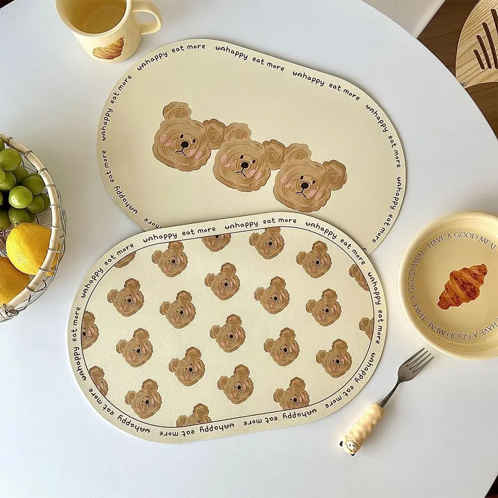 Cute Bear Dining Mat 3