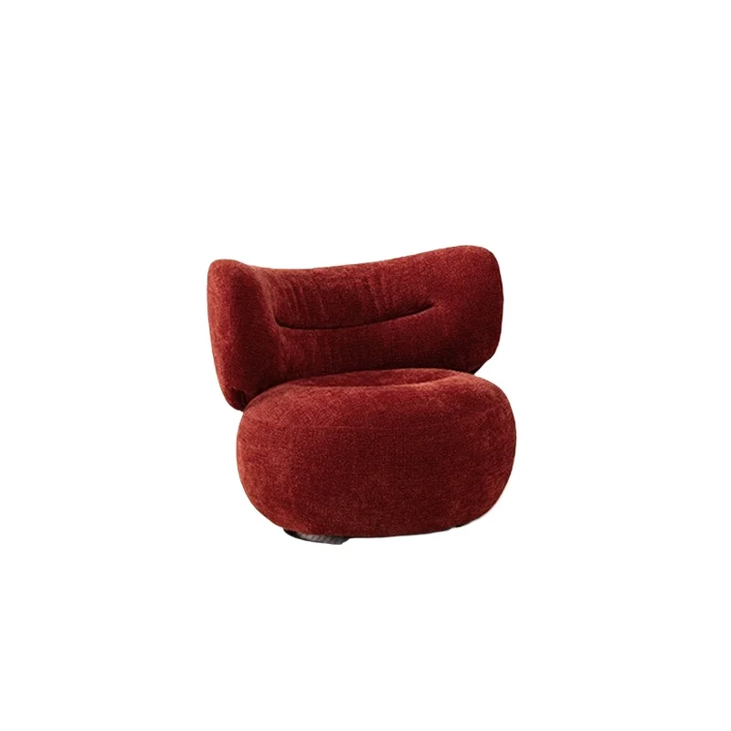 

French cream dopamine-style design simple single sofa living room bedroom small apartment sofa chair