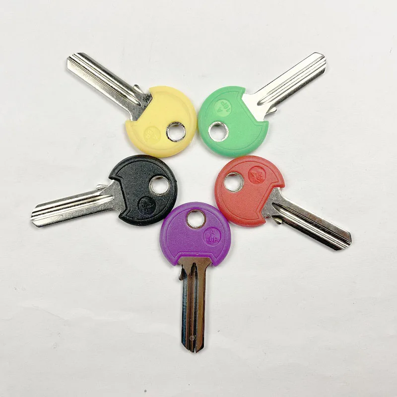 100PCS/LOT Color S slot key blanks Guli key blanks spherical locks room door key blanks