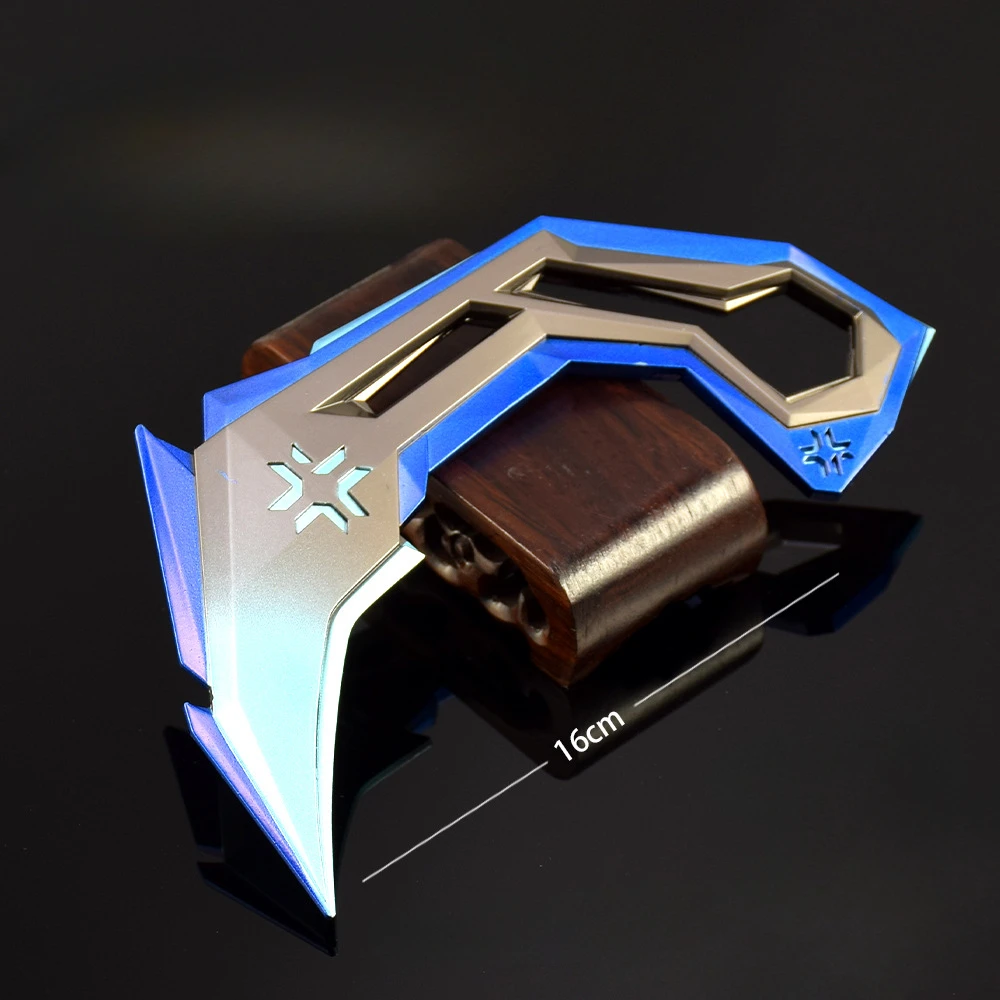 24cm valorant 2025 vct karambit jogo periferia de metal completo artesanato arma modelo cosplay prop ornamentos colecionáveis menino brinquedos presentes