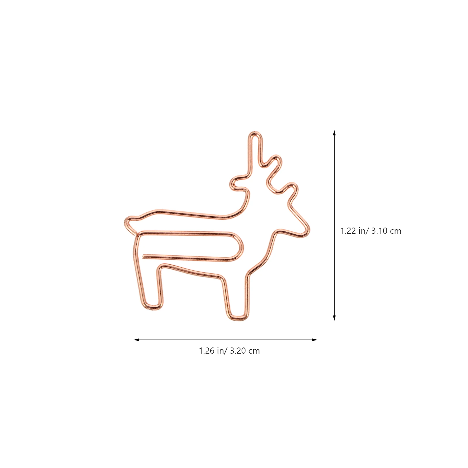 

25pcs Animal Paper Clips Multicolor Cute Cartoon Office Supplies Bookmark Pins Metal Craftsmanship Desk Organization Gifts
