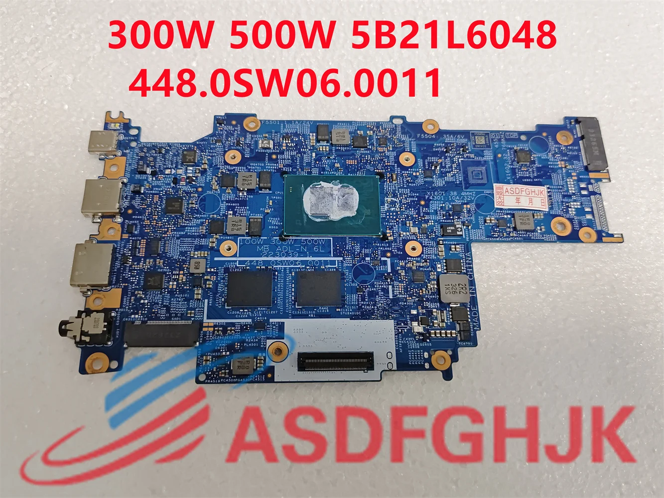 The original 448.0SW06.0011 is suitable for Lenovo 100W_300W_500W FL N100 8G NE WIN NA YdT2 yAB 223039-1 5B21L16048 SRMDM CPU