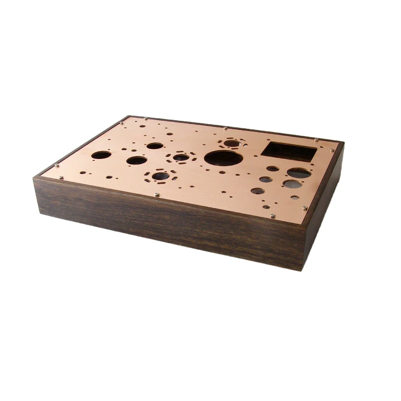 

Customized pure wood tube power amplifier tube box DIY tube box wooden box wooden box shell tube box