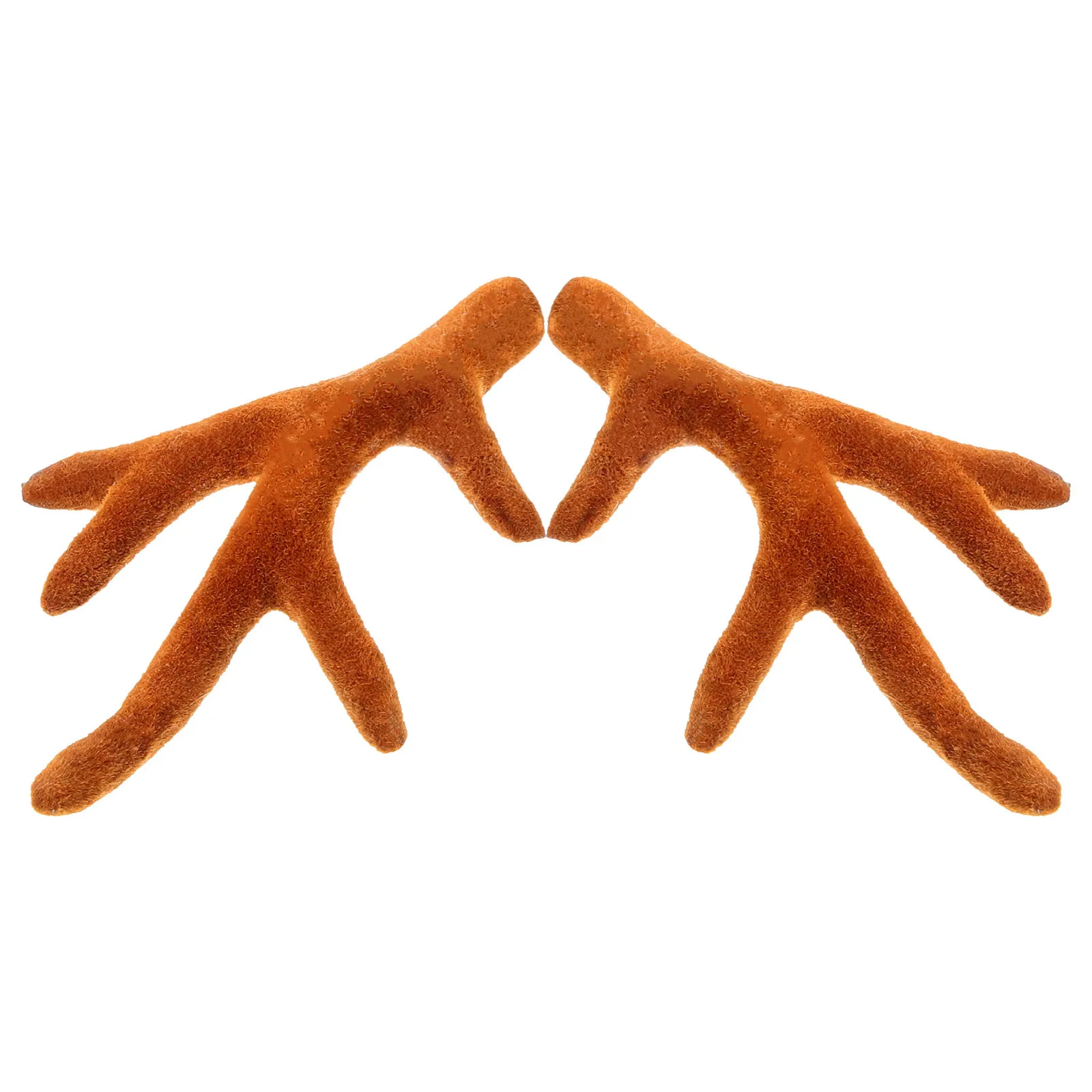 

1Pair Deer Antlers Christmas DIY Hair Accessories Reindeer Antlers for Crafts Exquisite Design Decor Antler Decor