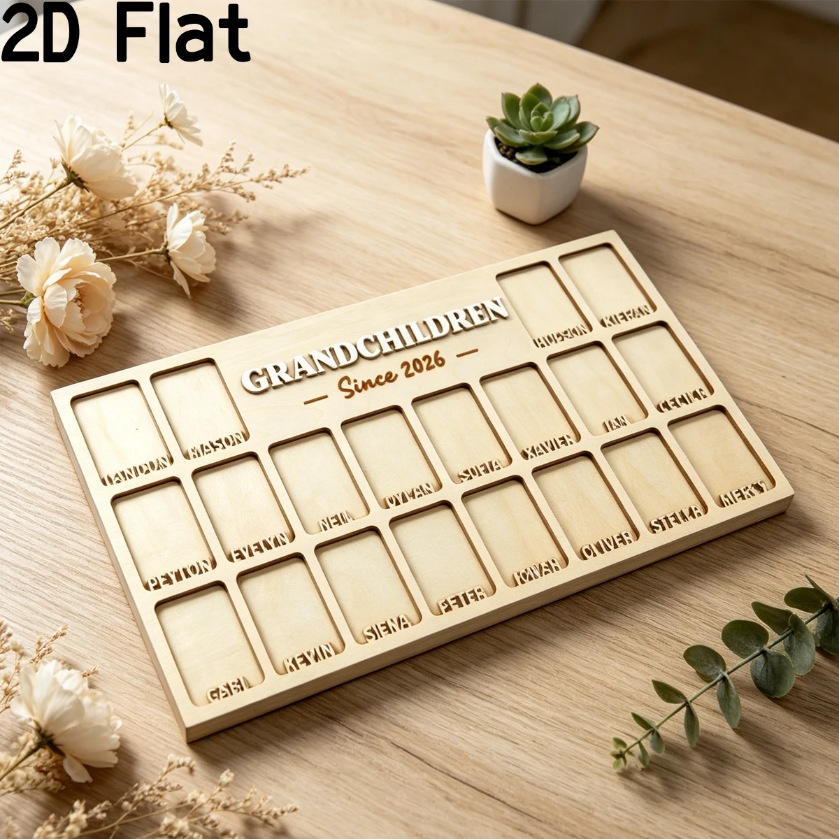 Cadre photo en bois personnali - Home Decor Diy avis et prix