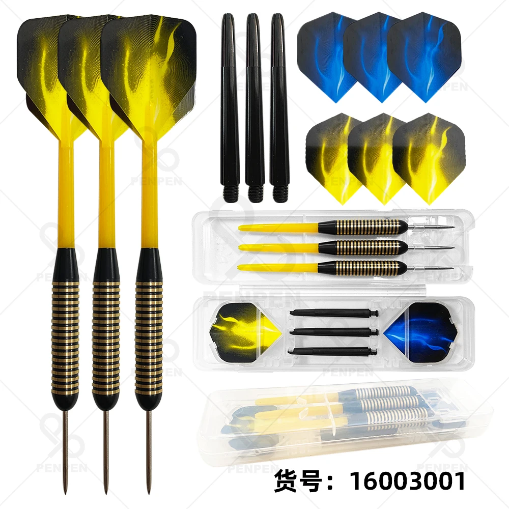 

Профессиональные дротики WEDARTER, 3 шт., 25 г, латунные дротики, металлические головки, набор прозрачных футляров, профессиональные тренировочные турниры, дартс