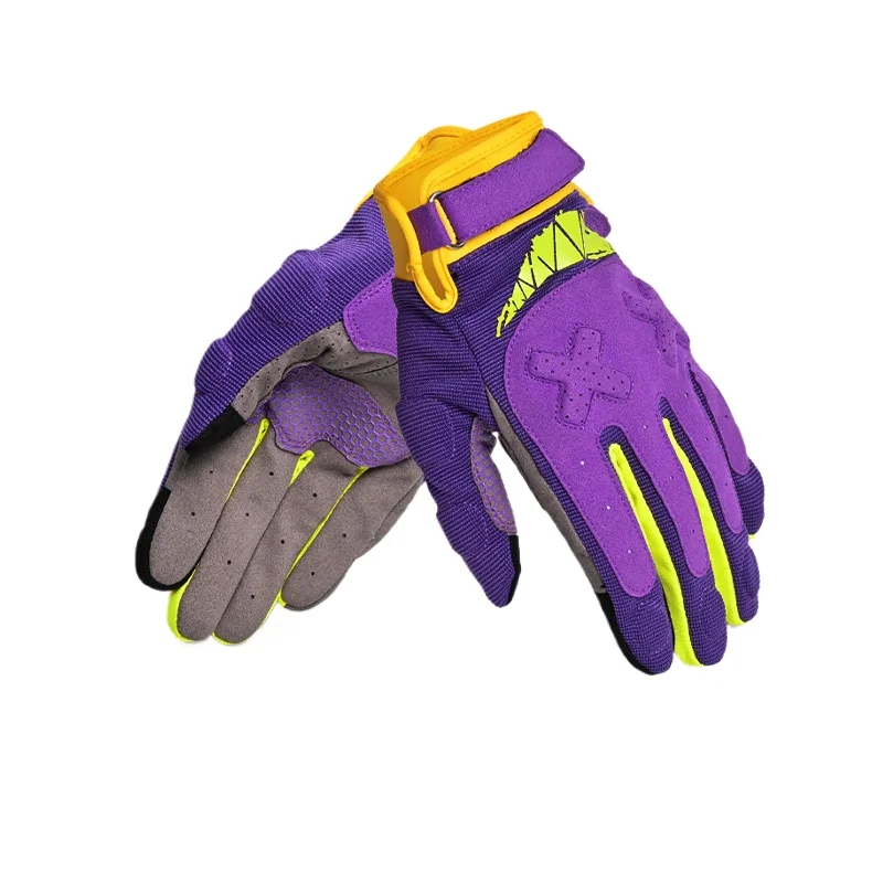 

Motorcycle Retro Gloves Macaron Riding Gloves Locomotive Equipment Women's Four-season Universal Breathability