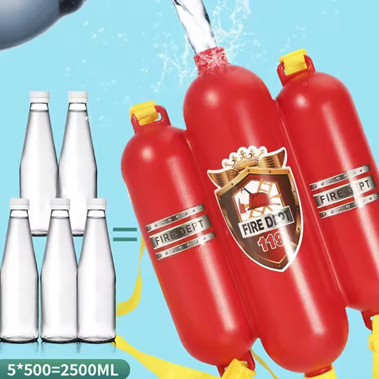 Jouet Extincteur Pour Enfants – Pistolet à Eau Imitation Pompier – Pulvérisateur à Pompe Manuelle – Cadeau Idéal Pour Garçons Et Filles