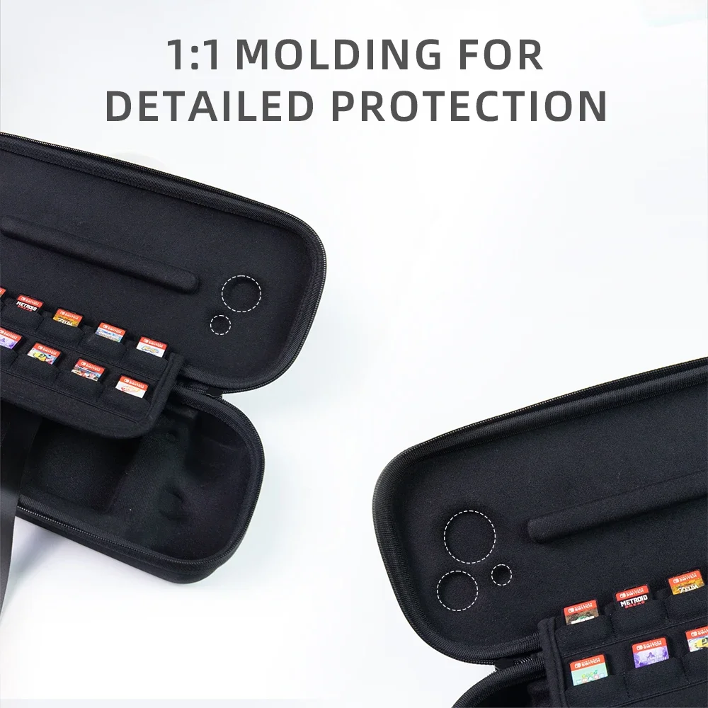 MOBAPAD Storage Bag Carrying Case for Nintendo Switch OLED JoyPad Zipper Housing Shell Protective Cover for Mobapad M6S / M6 HD