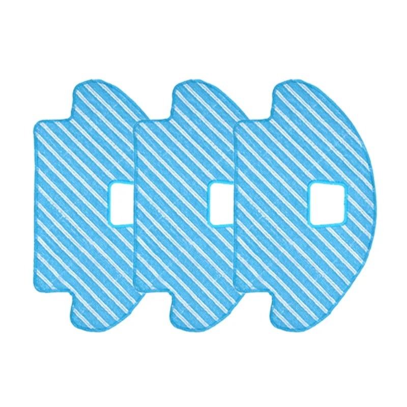 A01V-3Pcs Parts Accessories For Ecovacs Deebot OZMO 930 610 Robotic Vacuum Cleaner Mop Cloth Accessories