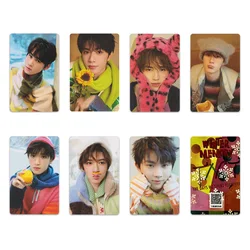 Kpop 7pcs TNT Winter Memory Special Card Liuyaowen Songyaxuan Yanhaoxiang Majiaqi Star Peripheral Paper Photocards Fans Gifts