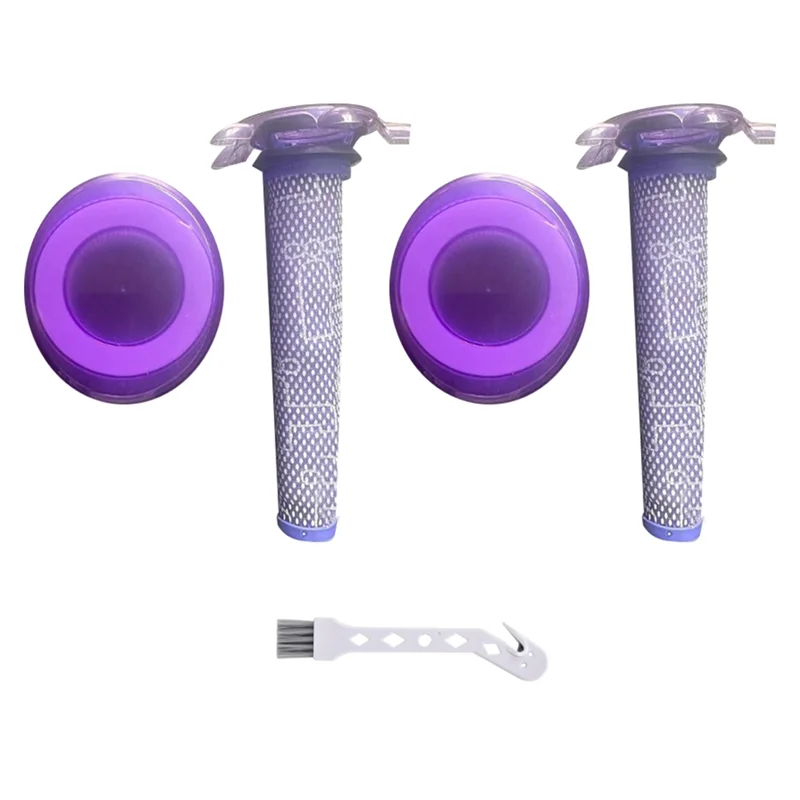 Filtre de rechange pour aspirateur Dyson V8 Absolute Stick/V8 Animal, 5 pièces