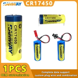 RAMWAY CR17450 3V 2300mAh lithium batteries for GPS locator PLC industrial control server life-saving clothing networking device