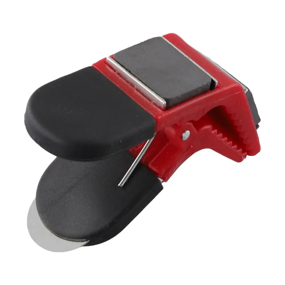 強力なマグネットペイントブラシホルダー多目的プラスチック磁気ペイントブラシクリップ頑丈な耐久性のあるユニバーサルグリッパーペイントツール