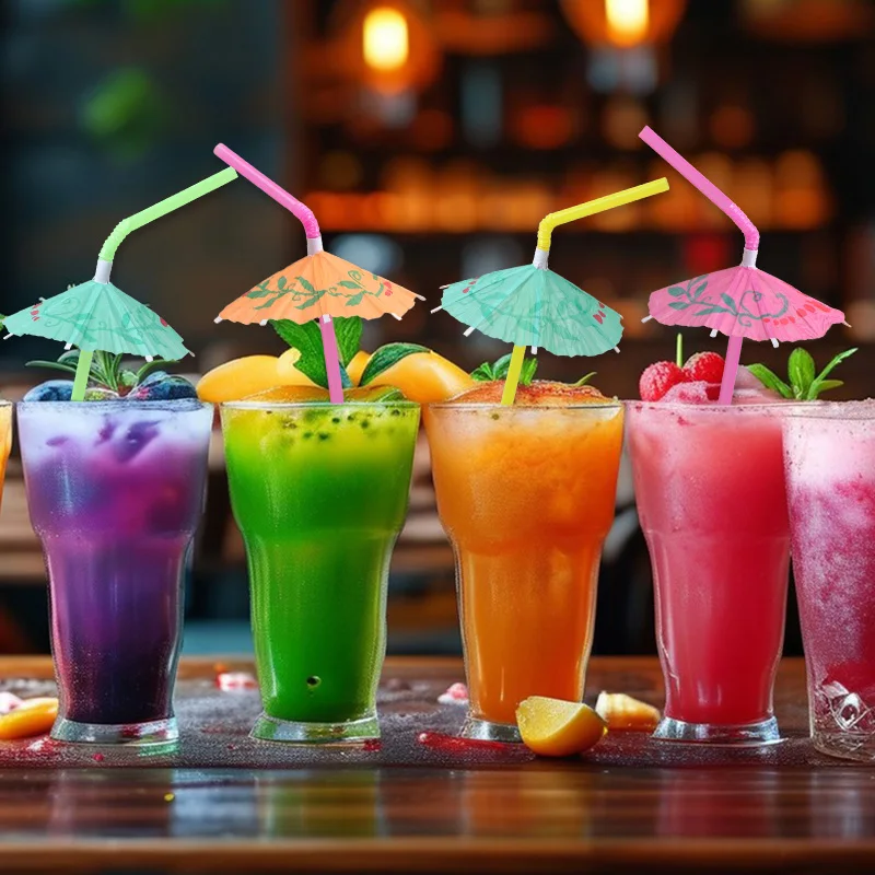 : Pajitas desechables