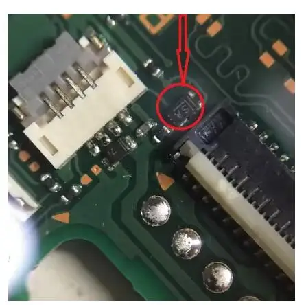 Для N-intendo Switch SA Mosfet IC ближнего разъема вентилятора, материнская плата, небольшой компонент