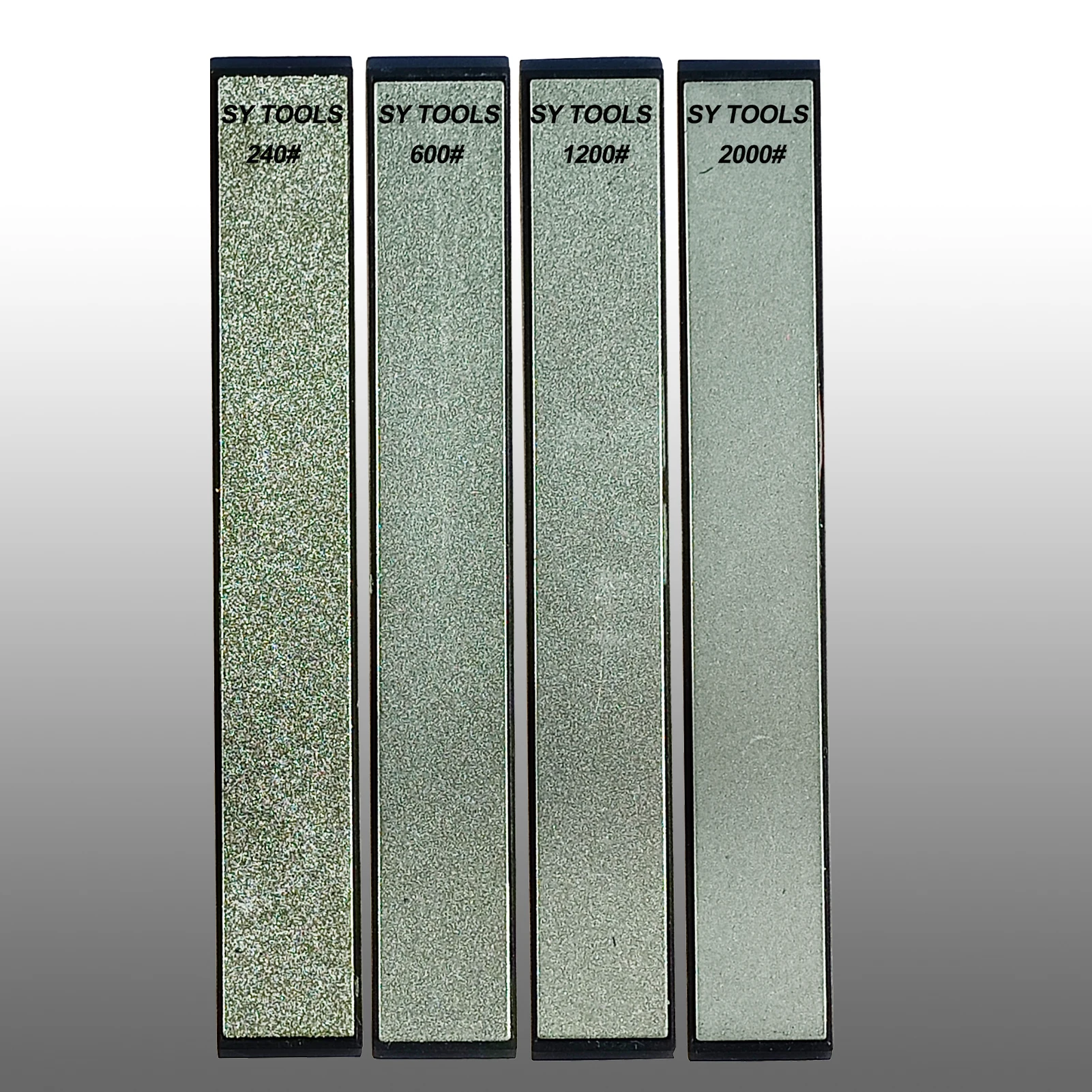 4pcs Diamond Sharpening Stones Grinding Multi-purpose Outdoor Sharpener Fixed Angle Sharpener Ruixin pro Sy tools whetstone